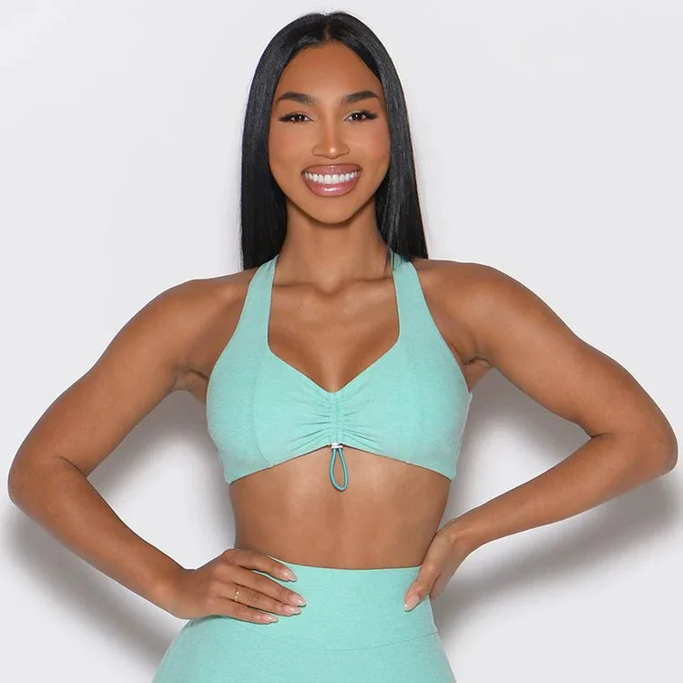 Ensemble Sport Femme — Brassière + Legging Push-Up Yoga & Fitness