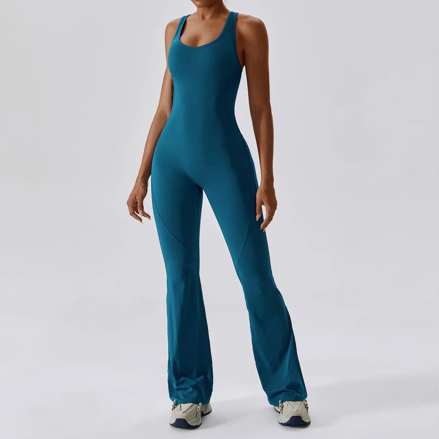 Yoga Gym Set Women's Yoga Set Training Sportswear Women Sports Jumpsuit Fitness Rompers Stretch Female Push Up Workout Bodysuits