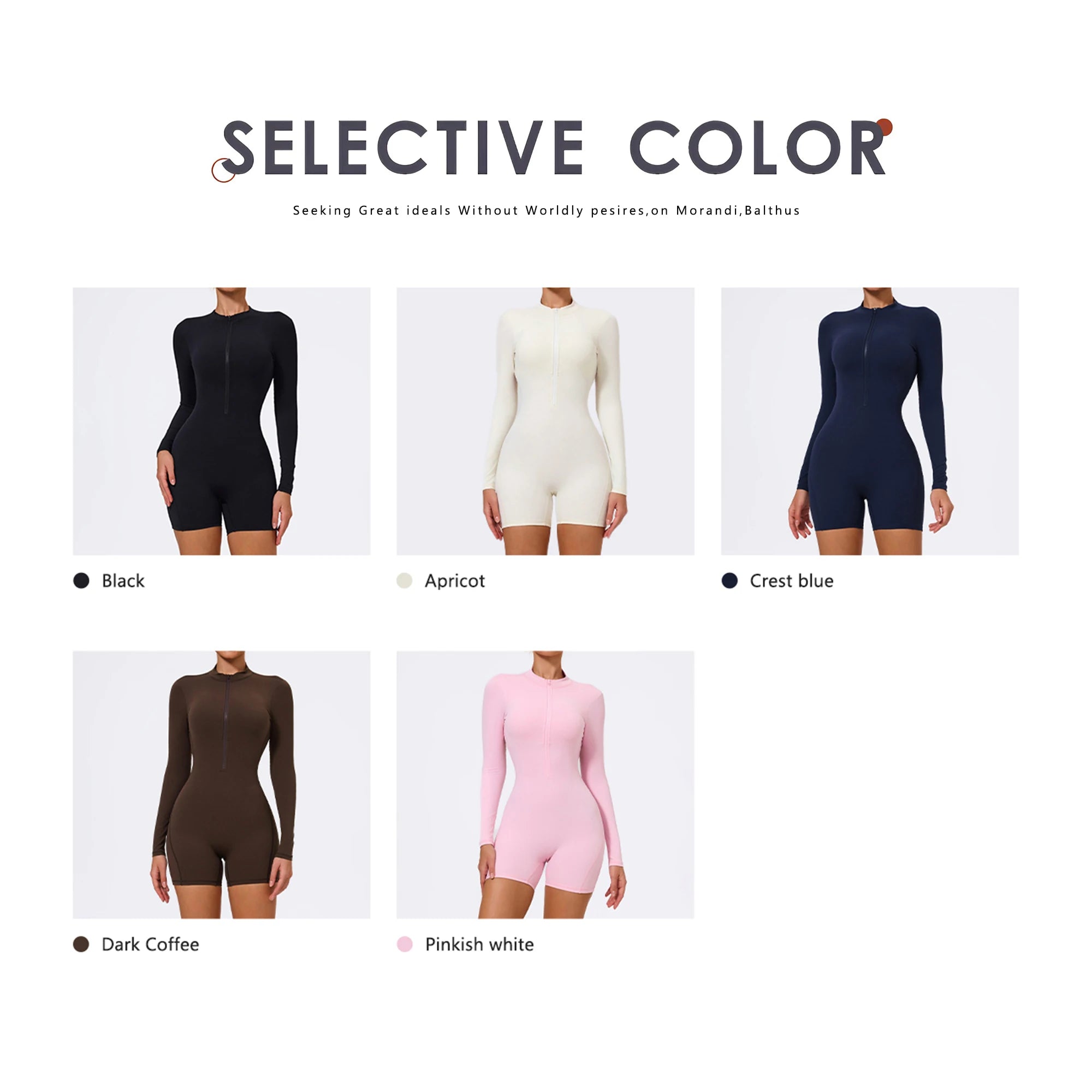 Ctenkevet Summer Half-Zipper Women Gym Jumpsuit Female Outdoors Breathable V Back Activewear Buttock Lift Sport Outfit For Woman
