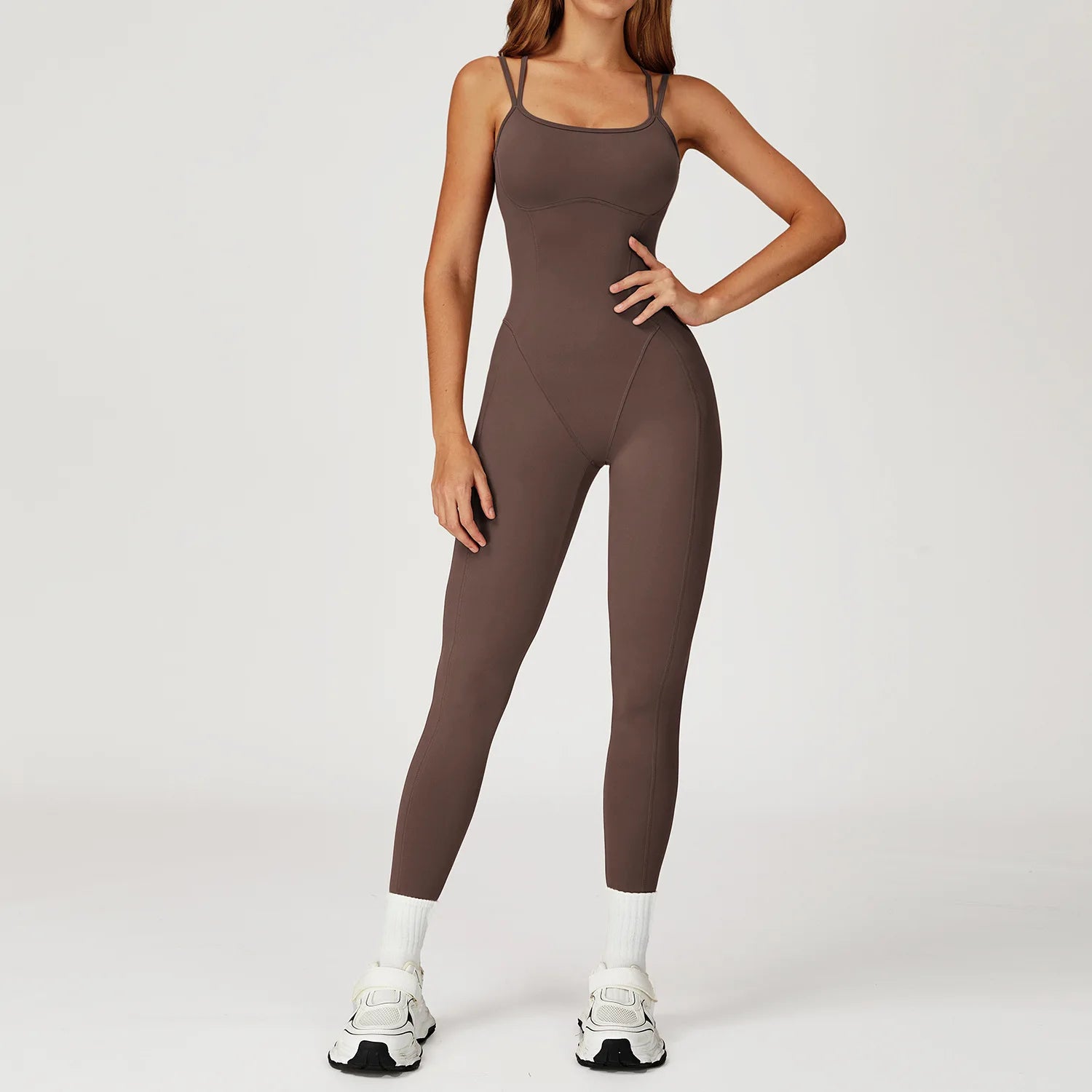 Women Bodysuits Tummy Control Butt Lifting Sports Shapewea Fitness Sports Bodysuit Yoga Suit Women's Gym PushUp Workout Clothes