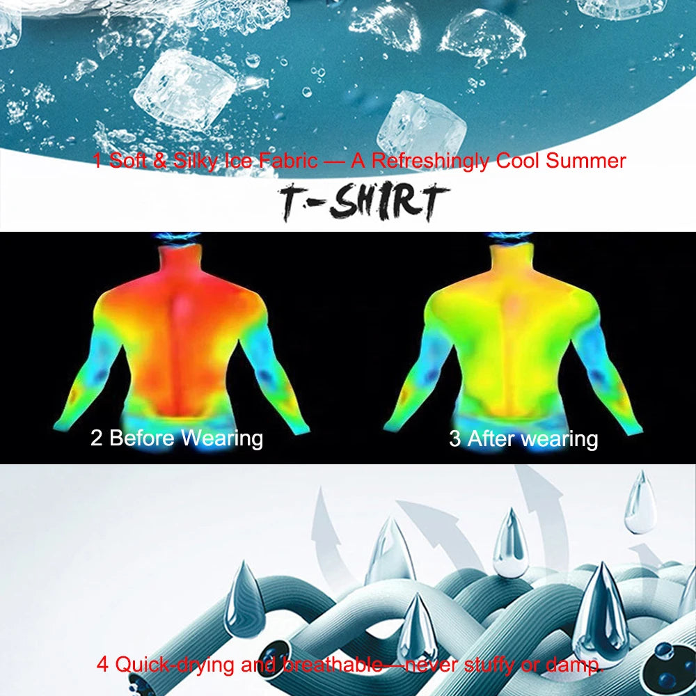 Women Quick-Drying Ice Silk Cool Reflective High Elastic  Breathable Sports T-Shirt Tees Fitness Gym Workout Shirt