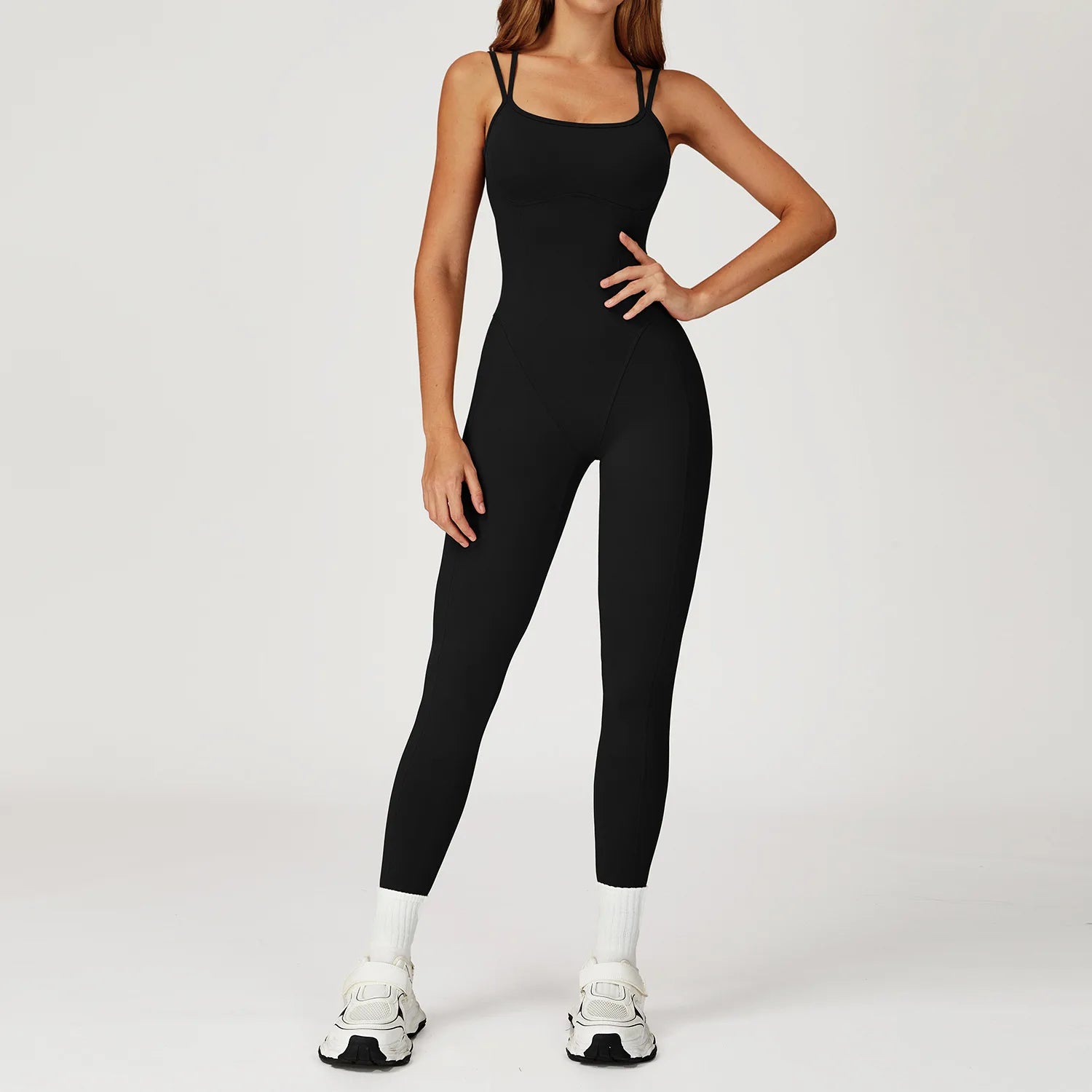 Women Bodysuits Tummy Control Butt Lifting Sports Shapewea Fitness Sports Bodysuit Yoga Suit Women's Gym PushUp Workout Clothes