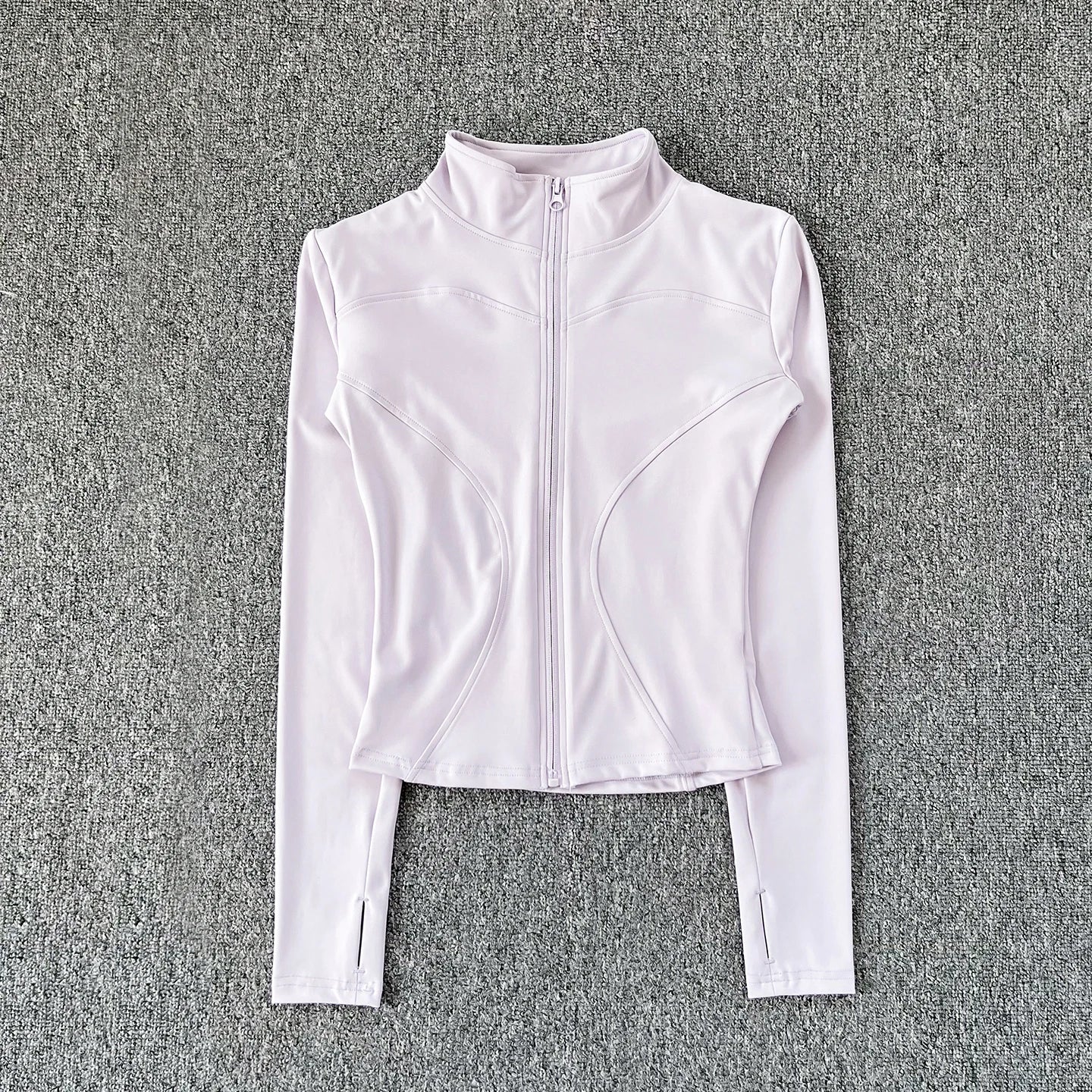 Women's Sport Jacket Long Sleeve Shirt Workout Coat Gym Training Clothing Yoga Sportswear