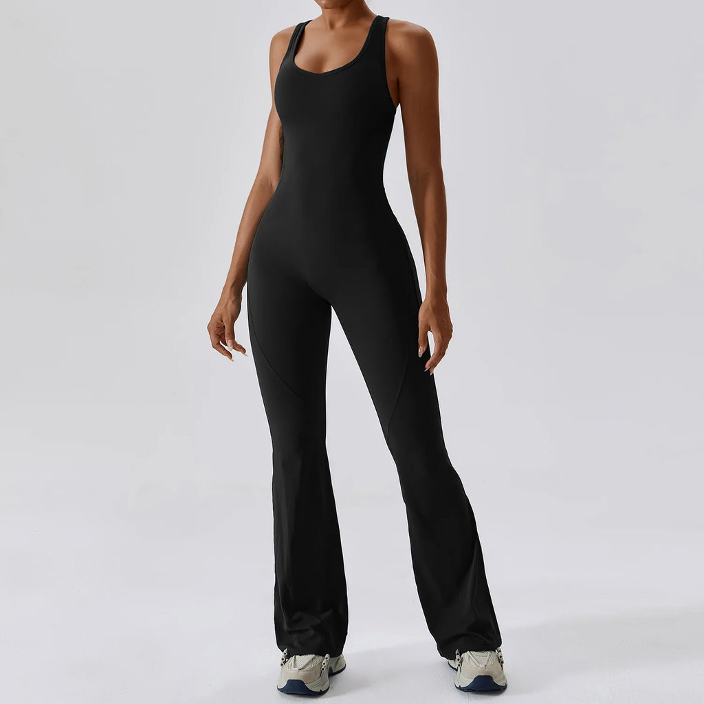 Yoga Gym Set Women's Yoga Set Training Sportswear Women Sports Jumpsuit Fitness Rompers Stretch Female Push Up Workout Bodysuits