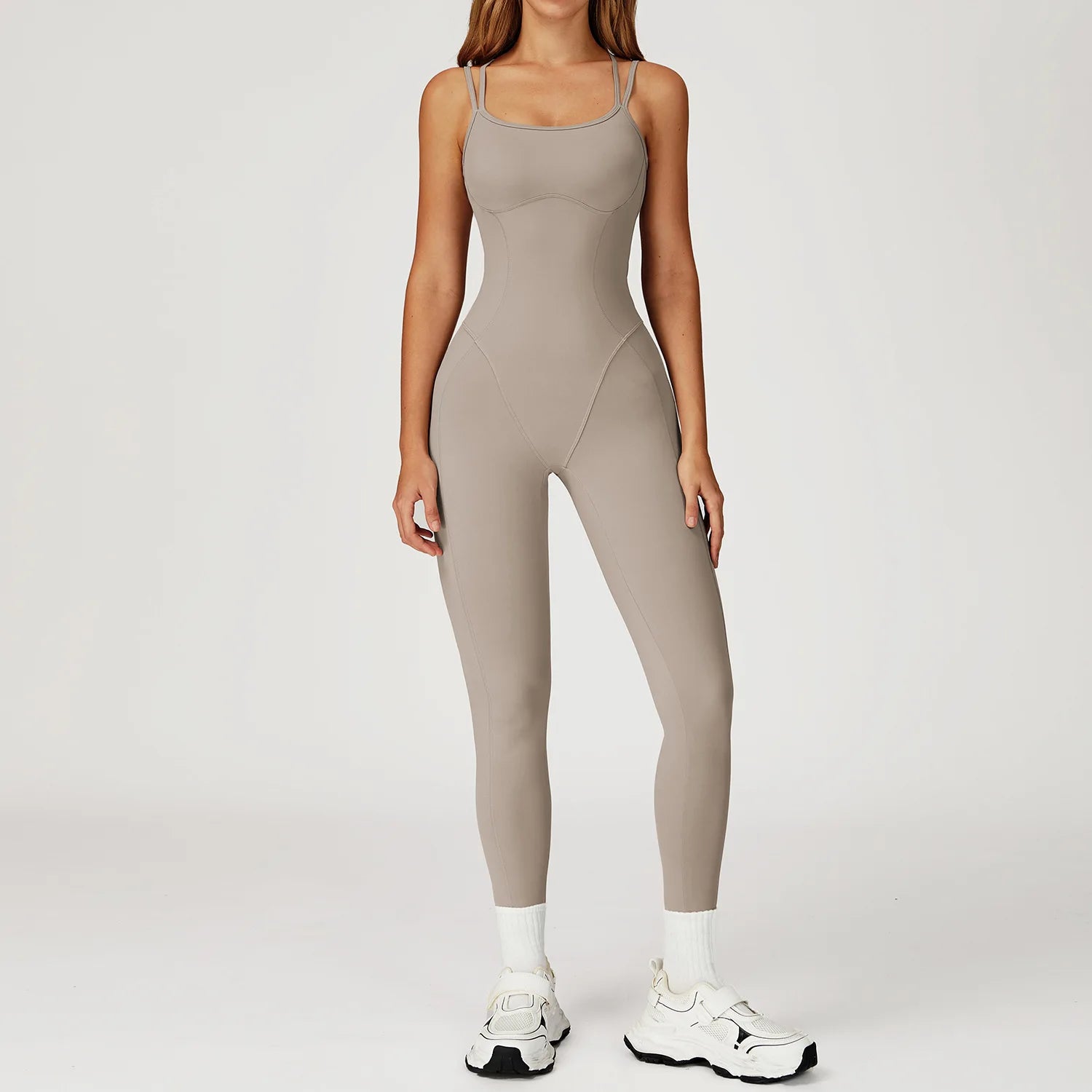 Women Bodysuits Tummy Control Butt Lifting Sports Shapewea Fitness Sports Bodysuit Yoga Suit Women's Gym PushUp Workout Clothes